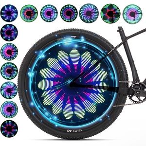 QANGEL Bike Wheel Lights,